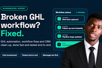 fix gohighlevel automation, ghl workflows and CRM issues