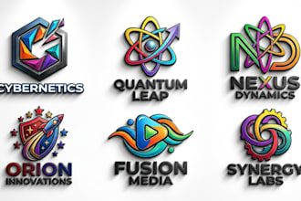 create a custom dark metal logo
