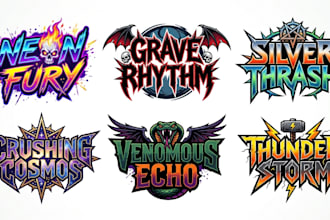 design a custom rock or metal logo