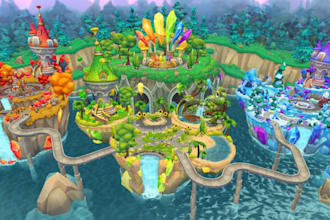3d environment modeling for games and simulations