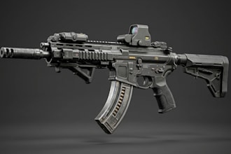design 3d fps weapon model, 3d gun model, military sci fi fps weapon, shotguns