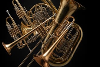 record trumpet french horn trombone cimbasso flugelhorn tuba cornet euphonium