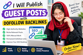publish guest posts with dofollow backlinks