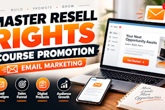 promote your master resell rights course with email marketing