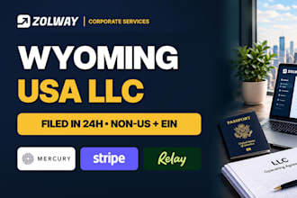 register your wyoming llc and get ein for non US residents