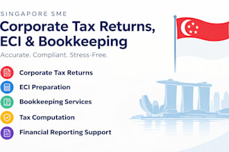 file singapore sme corporate tax returns, eci and bookkeeping