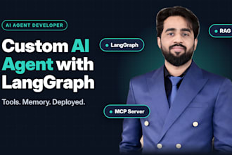 build a custom ai agent using langgraph and your apis