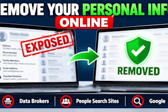 remove your personal information from data brokers and google search