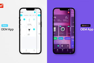 develop a custom iot app with tuya sdk, smart home control with flutter