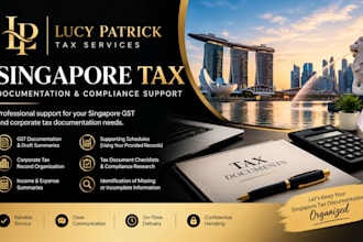 assist with singapore corporate tax preparation, and tax documentation