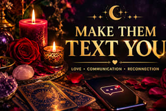 perform a custom urgent contact me spell to bring your ex back