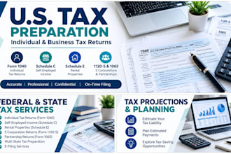 prepare your US individual and business tax returns