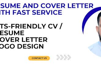 write an ats friendly resume template and cover letter