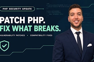 patch critical PHP vulnerabilities and fix upgrade issues