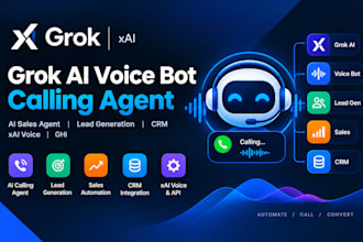 grok ai voice bot calling agent sales grok lead generation bot crm xai voice ghi