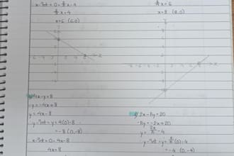 write your notes in neat english handwriting