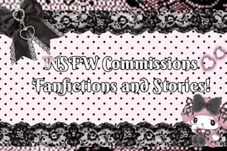 write nsfw stories and fan fiction