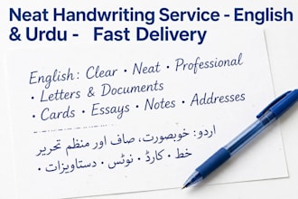 convert typed text to neat handwritten notes