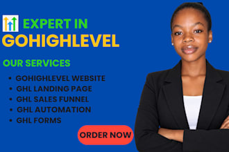 gohighlevel website,ghl landingpage,ghl salesfunnel,ghl automation,ghl form