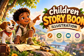 illustrate children storybook illustration children storybook illustration cover