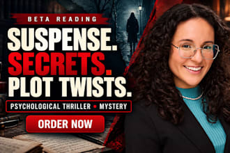 beta read suspense novel beta reader psychological thriller mystery novel reader
