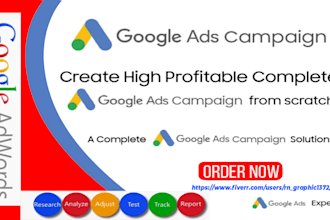 audit and optimize google ads PPC campaign, performance max as a SEM specialist