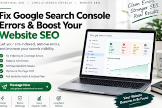 fix google search console, backlink indexing coverage errors and website SEO