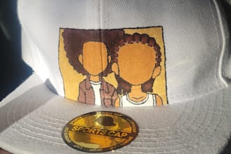 paint custom goofy and or meme characters on a hat for you