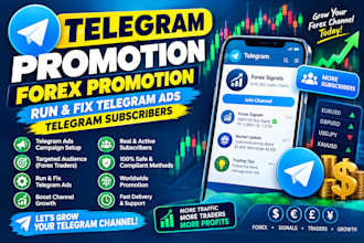 telegram promotion forex promotion run and fix telegram ads telegram subscribers
