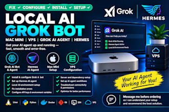 setup fix grok ai bot grok ai agent xai research lead generation n8n CRM vps