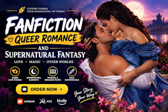 write nsfw anime fanfiction smut gay romance furry fantasy and dark romance