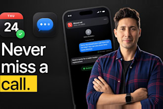 set up missed call text back and lead follow up for your service business