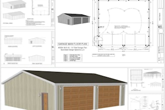 create deck permit drawings, patio permit plans and porch construction drawings