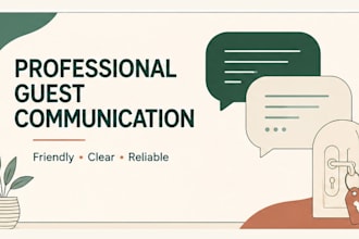 manage airbnb guest messages and inquiries