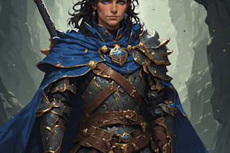 dnd character art and dnd character art