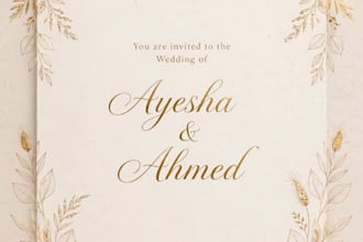 design luxury wedding invitation card e invite and animated invite