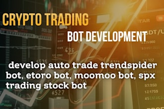 develop trendspider bot, stock trading bot, etoro bot, moomoo bot, spx trade
