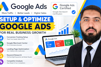 setup and manage google ads ppc campaigns using ga4 ecommerce tracking