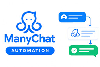 setup instagram, facebook dm automation, tiktok with manychat