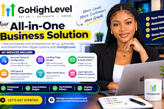 build gohighlevel website, forms, surveys and ghl automation