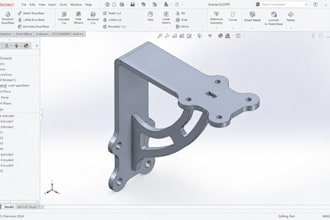 design sheet metal parts in solidworks, dxf files and laser cutting cad modles