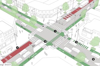 design parking lots, access roads, and circulation plans