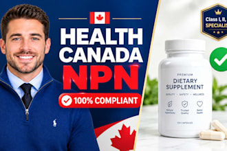 handle class I ii iii health canada pla submission and nnhpd npn registration