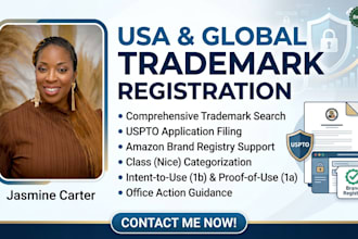 do USA, australia trademark registration, search and filling for brand registry