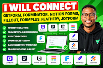 connect getform, forminator, notion forms, fillout, formplus, feathery, jotform