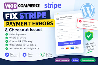 fix woocommerce stripe payment errors and checkout issues
