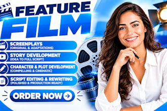 movie scripts, feature film screenplays adaptations screenwriter