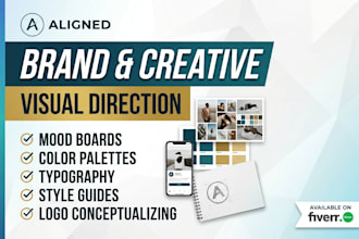 be you art director and design a complete brand style guide