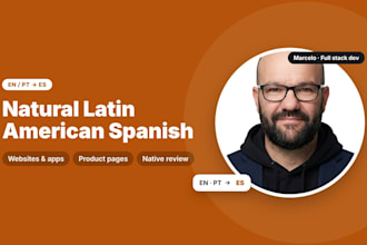 do english to spanish translation for latin america