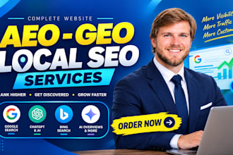do complete monthly website on page GEO, aeo, local and ai SEO optimization